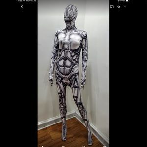Unisex Android Morph Suit Halloween Costumes